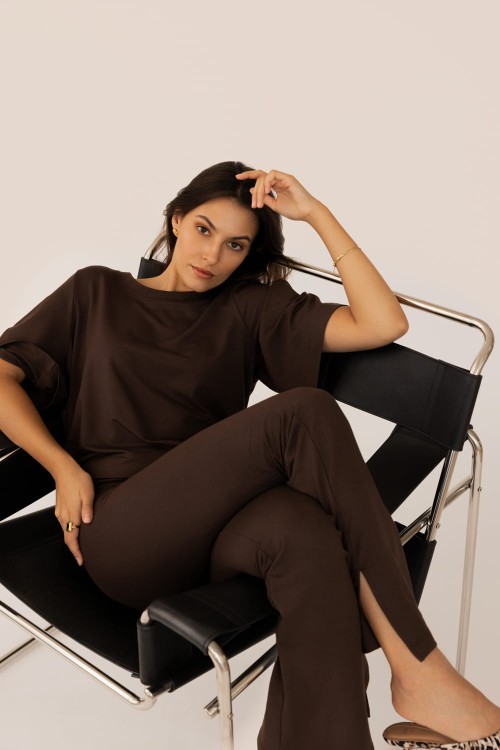 Bluzka Valeria Chocolate